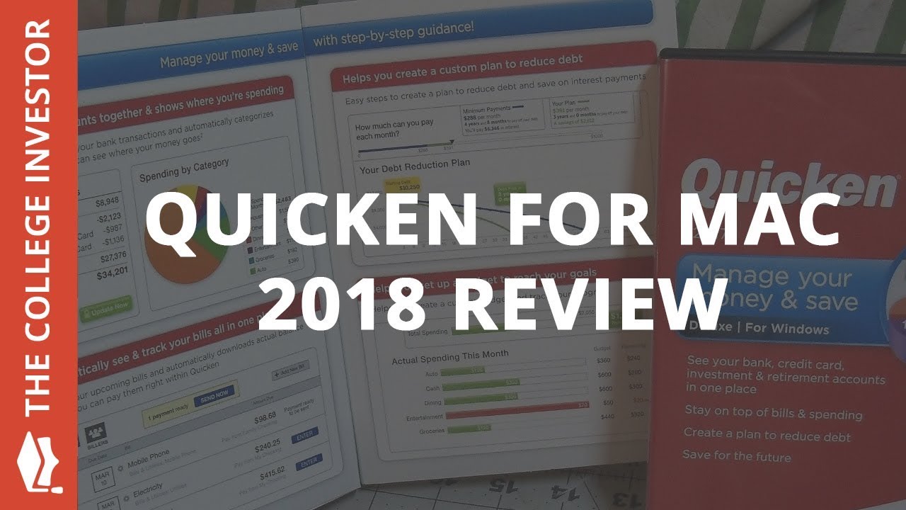 quicken 2018 for mac category